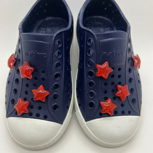 Red Glitter Stars